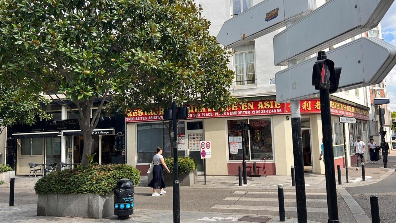 Au Cœur de Coty Le Havre 3 chambres et billard 90m2 - Les Appartements Océane Esterno foto